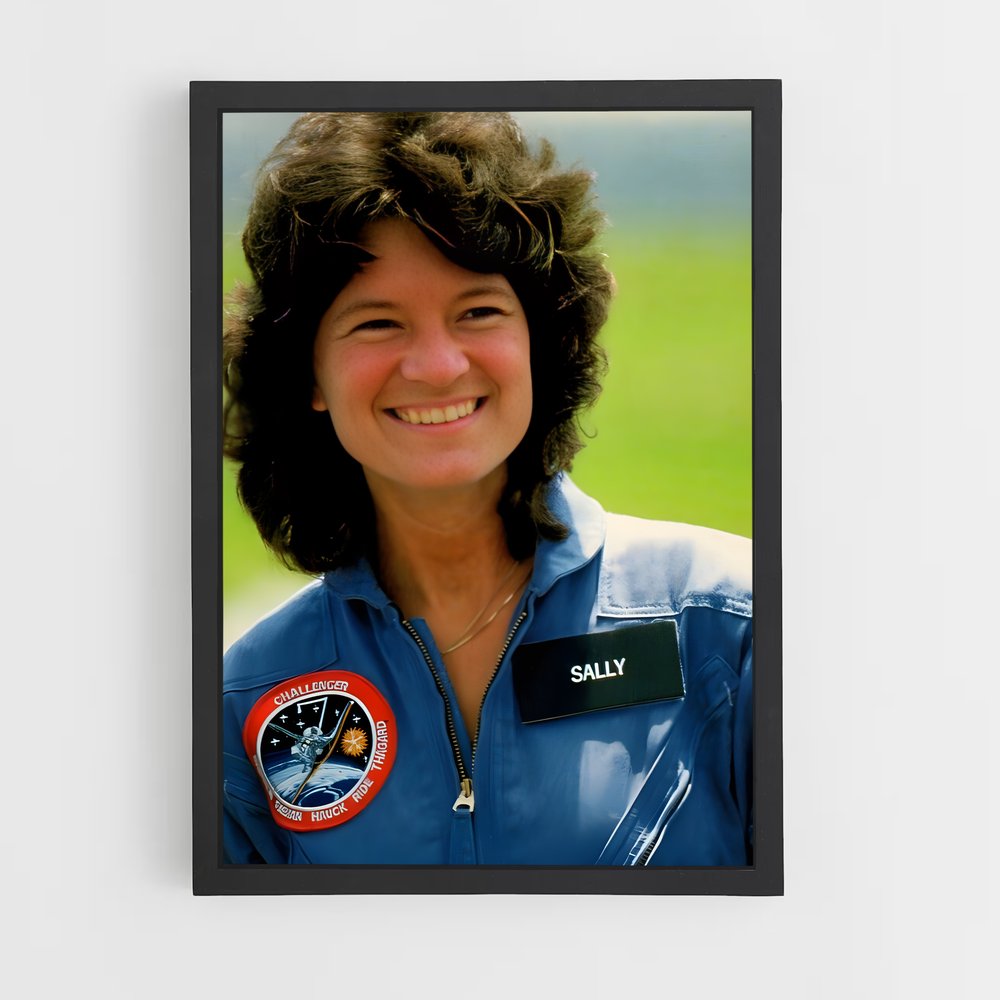 Poster Sourire Astral – affiche Astronautes (vue 2)